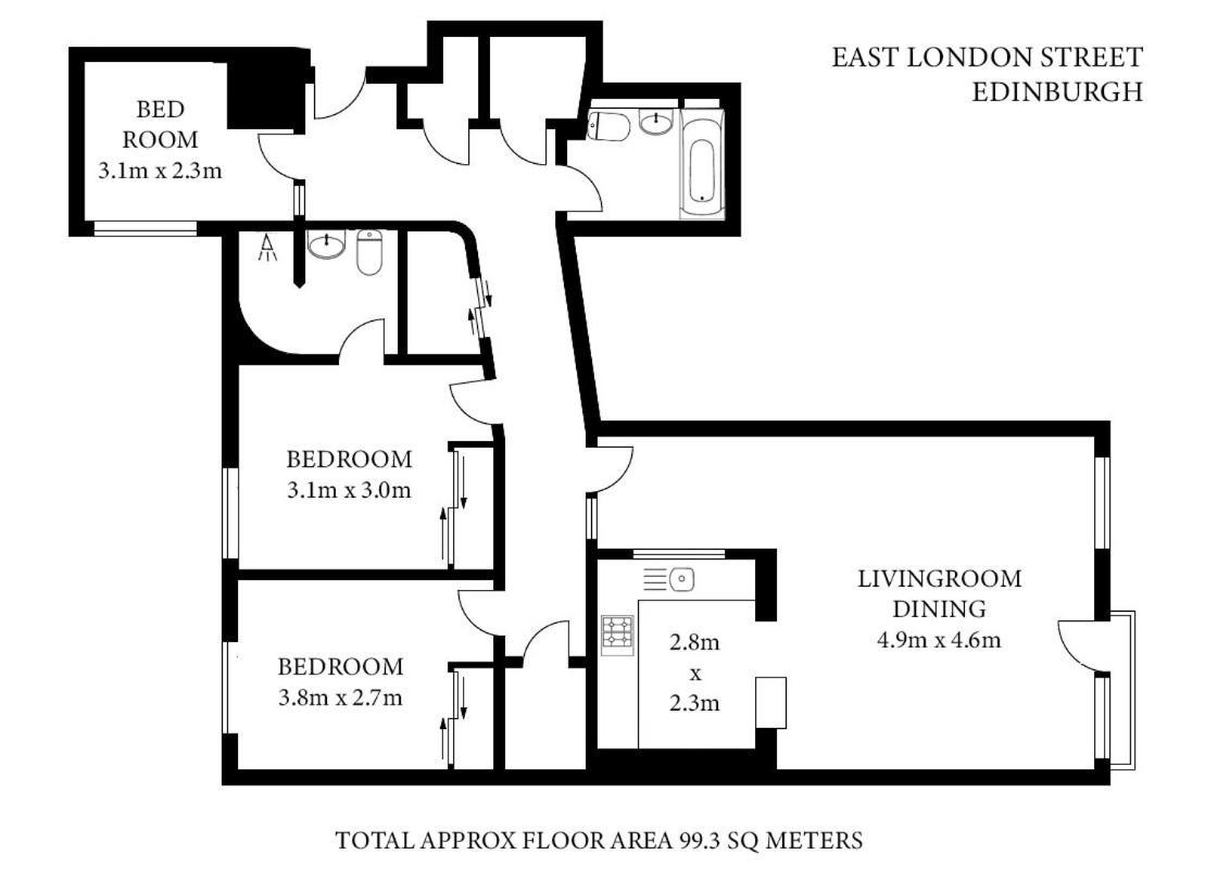The East London Residence Edinburgh Exterior photo